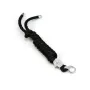 Attache pendentif en argent 925 et cordon polyester x 1pc