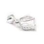 Argent 925 Bélière lisse 