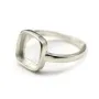 925 sterling silver soutien square 10mm adjustable x 1pc