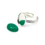 Bague réglable support 14mm  argent 925 x 1pc