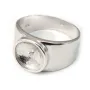 Argent 925 bague très grosse x 1pc