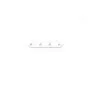 Argent 925 Barrette 4 Rangs  x 1pc 