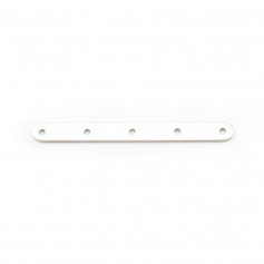 Sterling Silver 925 barrette 5 strands x 1pc