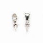 Silver  925 Rhodium Bail x 1 pcs  
