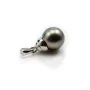 Silver  925 Rhodium beliere cup 7.2mm x 1pc  