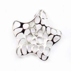 Silver  925 Rhodium pendantif  26.50mm x 1pc  