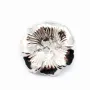 Argent  925 Rhodié pendant  fleur 25mm pour perles semi-percés x 1PC