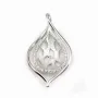 Silver  925 Rhodium pendantif  25mm x 1pc  