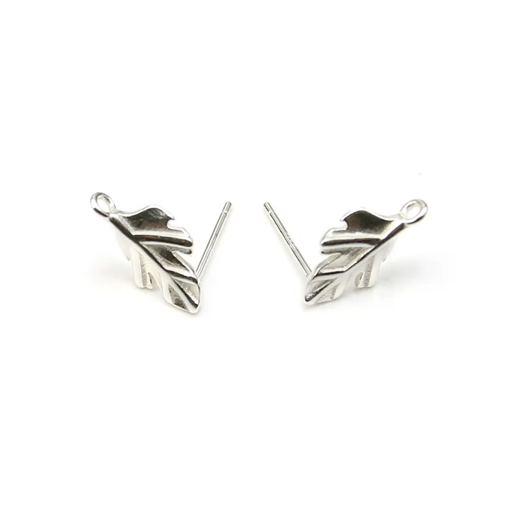 Breloque renard en argent 925 12x14mm x 1pc
