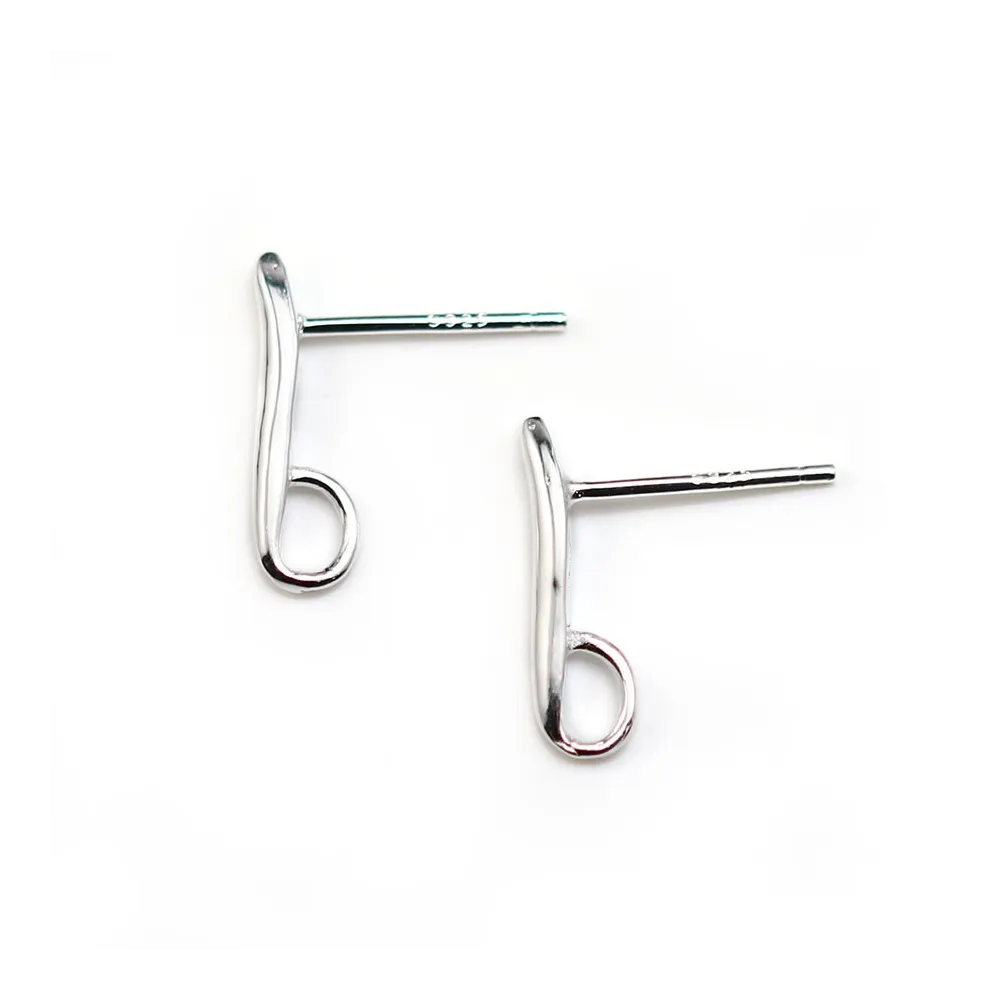Clous d'oreilles, Argent 925 12mm x 2 st