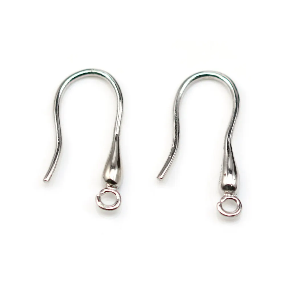 Dormeuse 13x32mm argent 925 x 2pcs