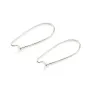 Dormeuse fil 10x20mm argent 925 x 6pcs