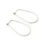 Dormeuse 20x40mm argent 925 x 2pcs