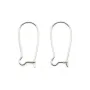 Earring with yellow zirconium, 925 Sterling Silver , 4mm  x 2pcs 