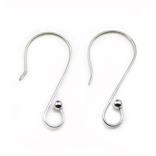 Crochet D'oreille ARG 925 en S x 20 st