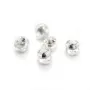 Poussoirs en argent 925 et silicone 6mm x 6pcs