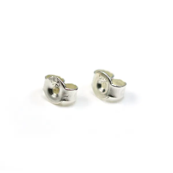 Poussette 4mm en argent 925 x 10pcs