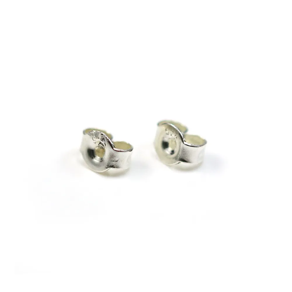 Stroller 4mm silver 925 x 10pcs