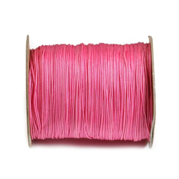 Fil polyester rose foncé 1 mm x 2 m