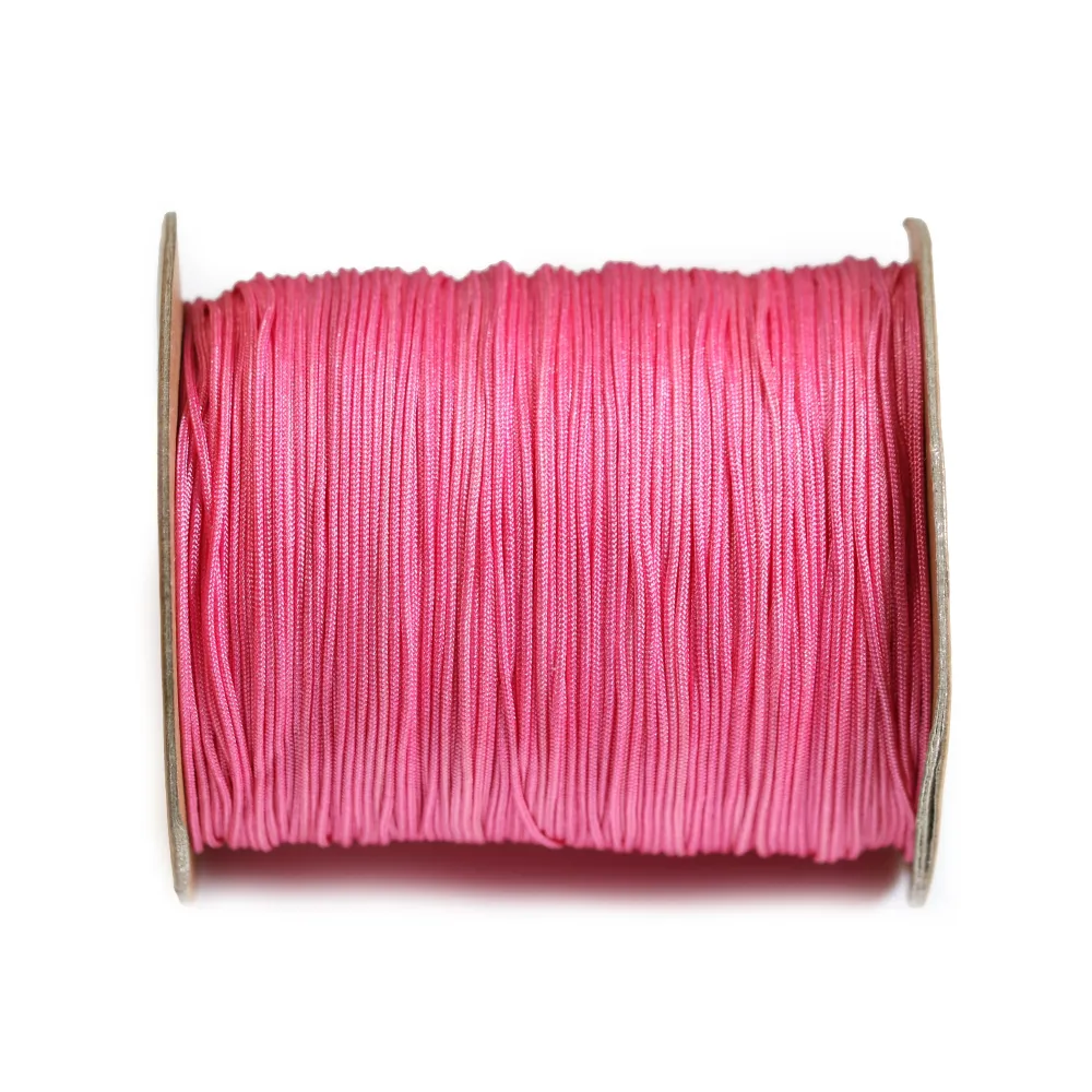 Fil polyester rose foncé 1 mm x 2 m