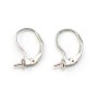  Dormeuse with a cup 5mm Silver 925 x 20 pcs 