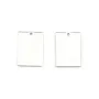 Breloque rectangulaire à graver en argent 925 10x14mm x 1pc