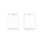 925 sterling silver rectangular medal to engrave 10x14mm x 1pc