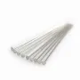 Clou tête plate  1.8X0.5X 25mm  Argent 925 Rhodié  x10pcs