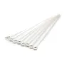 Clou à anneau en argent 925 0.6x40mm x 8pcs