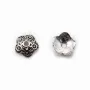 Coupelle  Argent 925 8mm x 4pcs