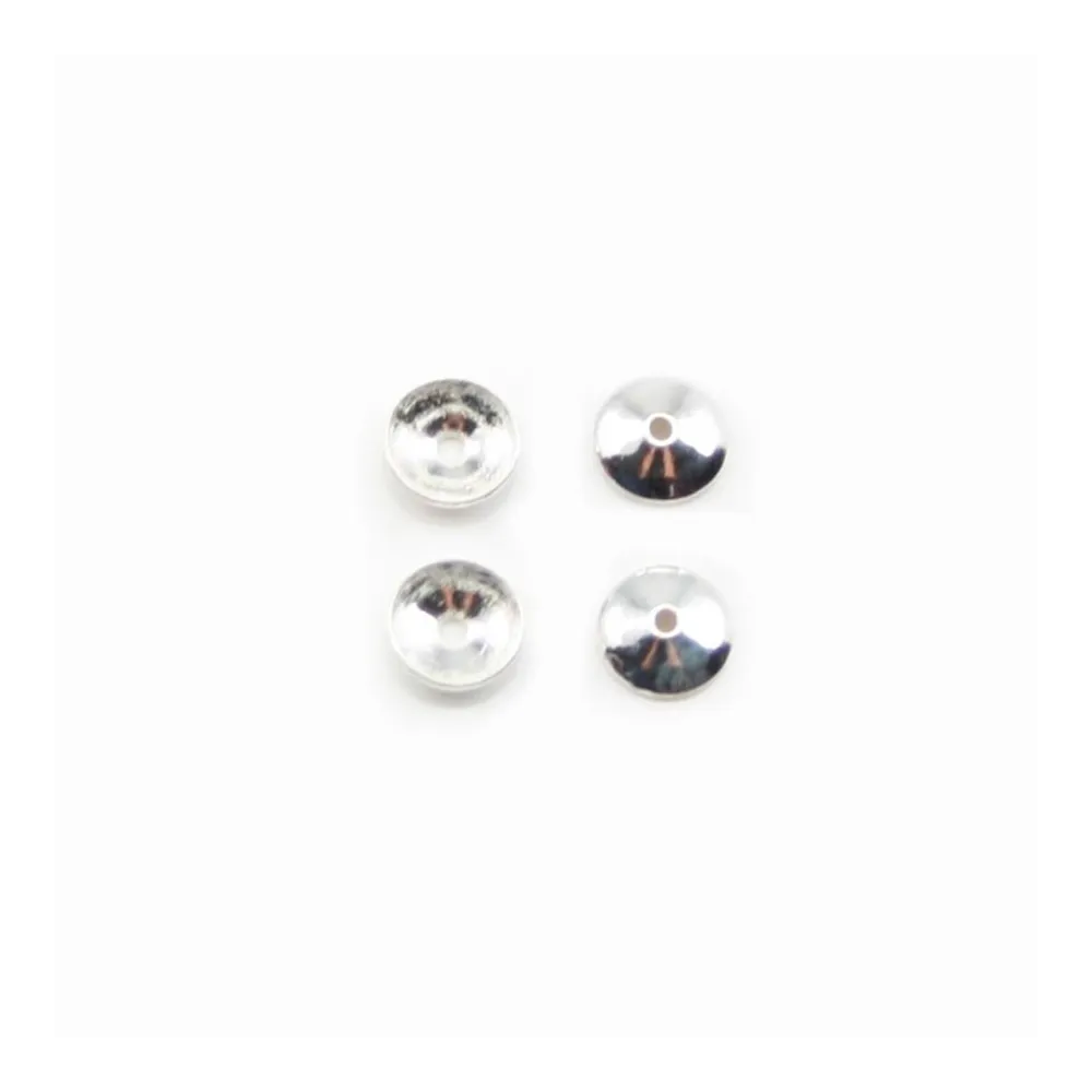 Coupelle lisse 4mm en ARG 925 Massif x 200 pcs 