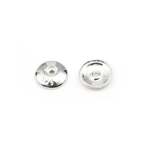 Intercalaire étoile en argent 925  12x17mm x 1pc