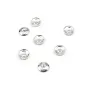 Intercalaire étoile en argent 925  12x17mm x 1pc
