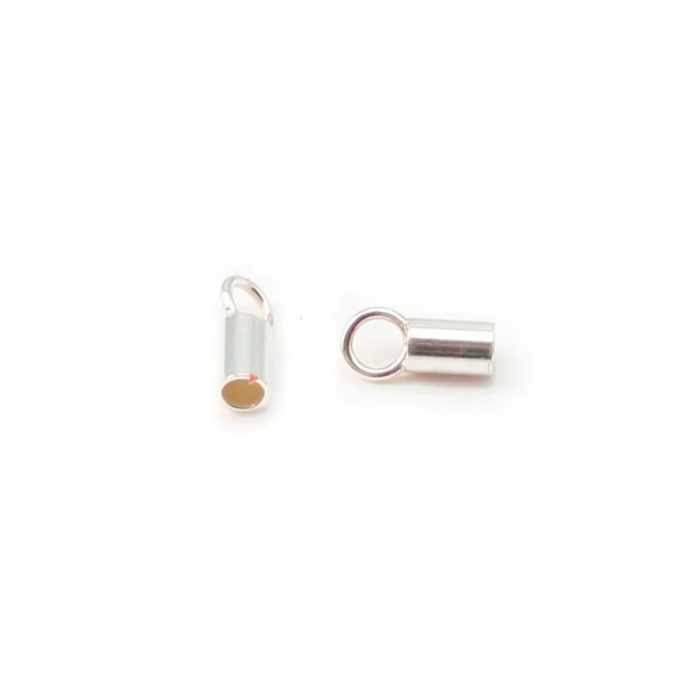  925 Sterling Silver Terminators for cords 2mm x 2pcs