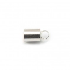 Silver 925 Rhodium TIP 4mm x 2PCS