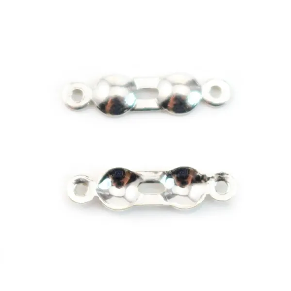 Cache noeuds 3 mm argent 925 x10 pcs