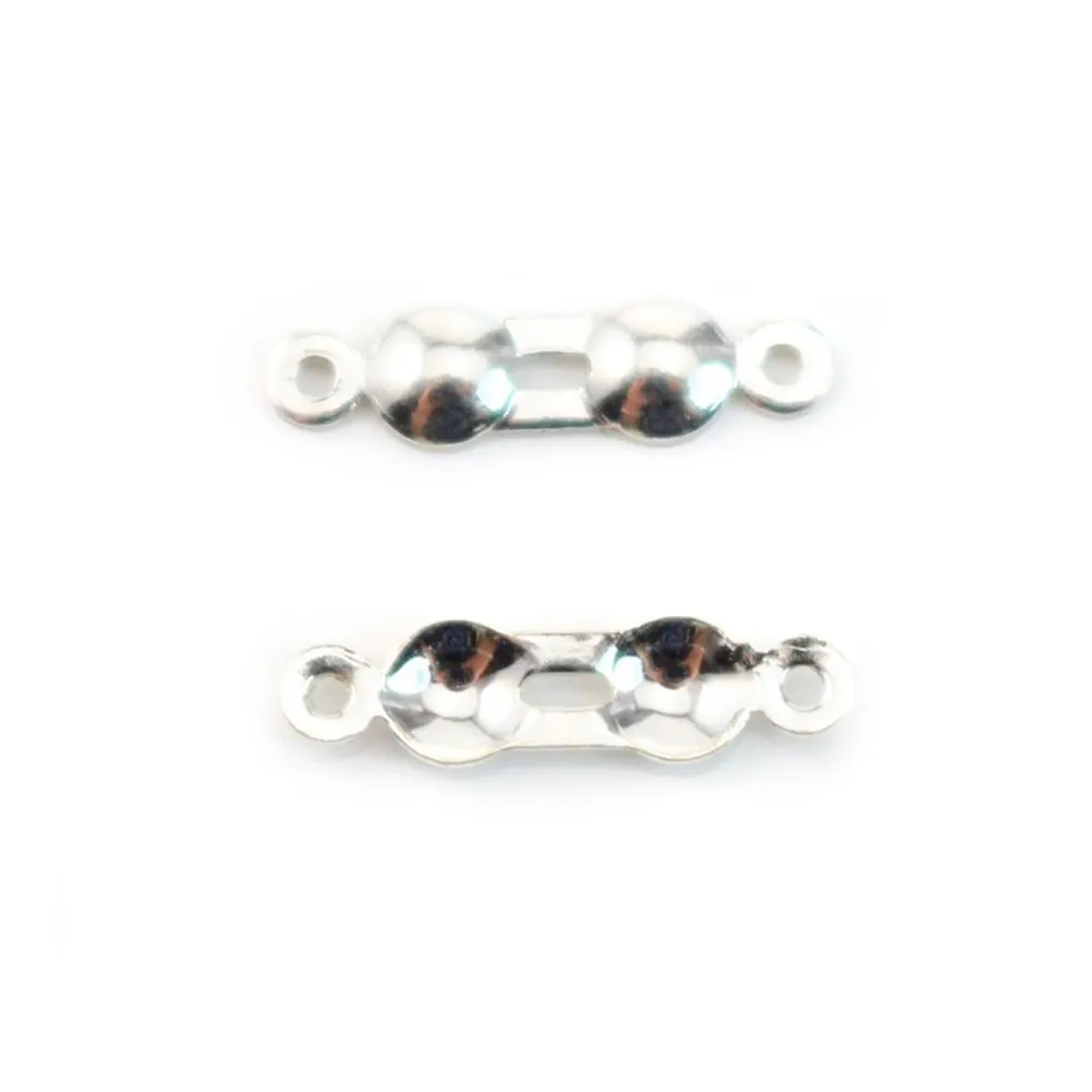 Cache noeuds 3 mm argent 925 x10 pcs