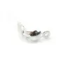 Cache noeuds 3 mm argent 925 x10 pcs