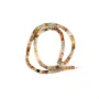 Agate crazy, en forme  de cube 4mm x 40cm