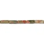 Jaspe ukanite, en forme de rectangle 4x13mm x 40cm