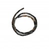 Jaspe Picasso, en forme de rectangle 4x13mm x 40cm