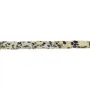Jaspe dalmatien, en forme de rectangle 4x13mm x 40cm