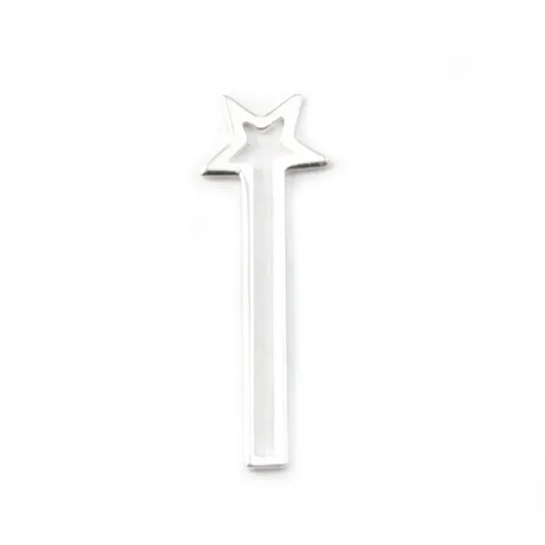 Argent 925 baguette magique 7x20mm x 1pc