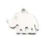  Breloque éléphant 12x13 mm en Argent 925 x1 