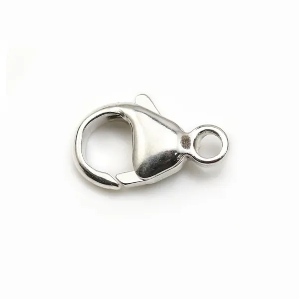 Fermoir mousqueton 7x13mm en argent 925 x 1pc