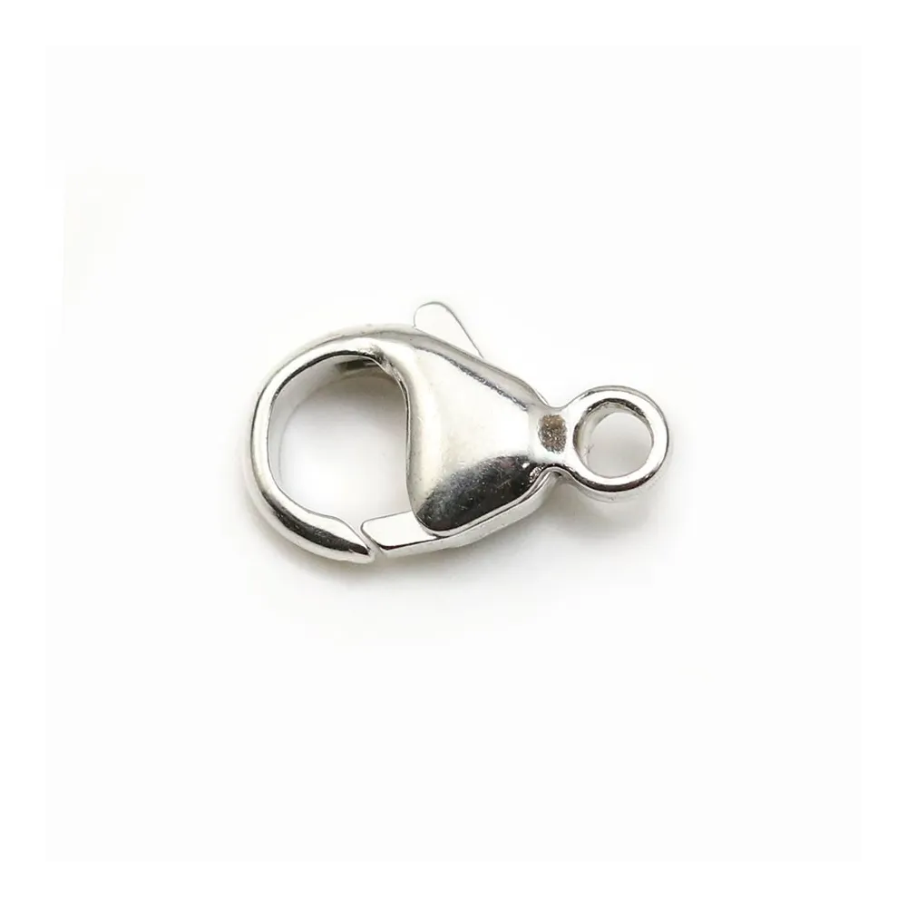 Fermoir mousqueton 7x13mm en argent 925 x 1pc