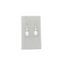 Boucle d’oreille en gold filled & perles de culture d'eau douce x 2pcs