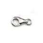  ARG 925 Rhodié Fermoir Mousqueton 13mm x 1pc