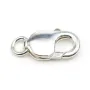Clasp silver karabiner 925 10x22mm x 1pc