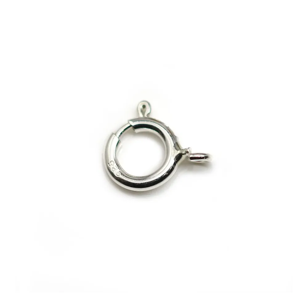 Silver sterling 925 Spring Clasp 7mmX 1pc